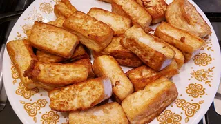 豆腐、油炸、纯素、素食、中国、亚洲、美味、健康