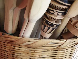 木材, 咖啡, 抹刀, 棕色, 老, 墨西哥, 拉丁美洲, 容器