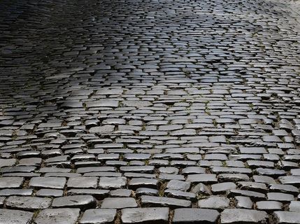 鹅卵石、道路、铺路石、补丁、纹理、小巷、人行道、历史中心