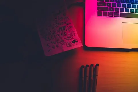 台式机上的笔记本电脑