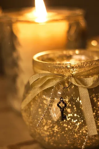 蜡烛，茶灯，光，热，情绪，光亮，圣诞节，气氛