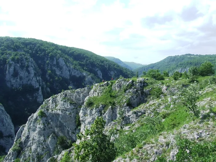 szurkodvölgy、森林、先前存在的石灰岩高原、悬崖、扎迪尔斯卡山谷、山脉、自然之美、天空