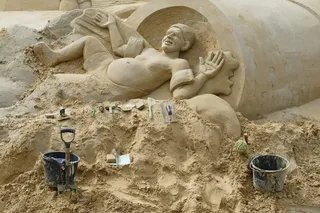 杜伊斯堡，风景公园，北方风景公园，鲁尔地区，北莱茵-威斯特伐利亚州，桑德堡，沙地，记录