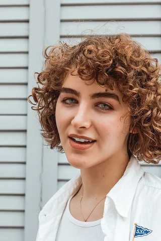 女人，女人，眉毛，时尚，风格，模特，姿势，户外