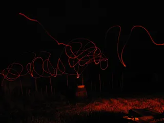 火, 品牌, 天空, 火焰, 辉光, 木火, 晚上, 红色