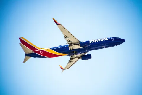 飞机，旅行，飞行，天空，假日，假日，蓝色，出发