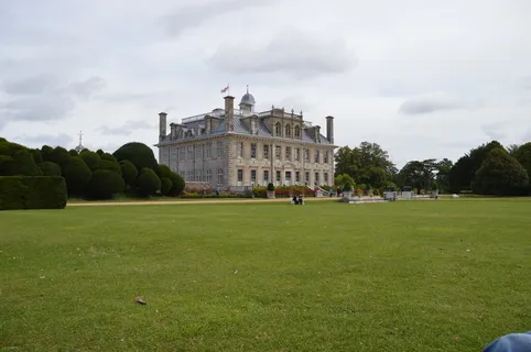 英国住宅，国民托管，花园，建筑，草，建筑结构，植物，建筑外观