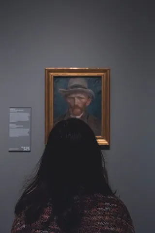 荷兰, 阿姆斯特丹, 国立博物馆, 背后的女孩, 欧洲, 艺术, 文森特梵高