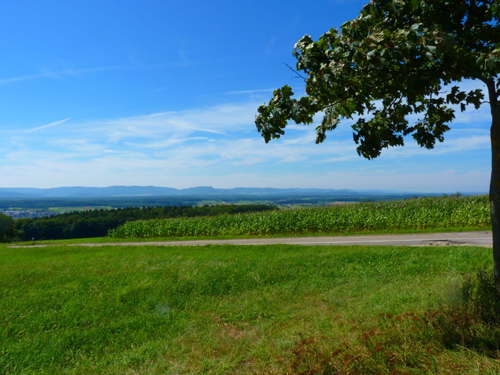景观，Alb，屋檐，视图，自然，Alb屋檐，场景，场