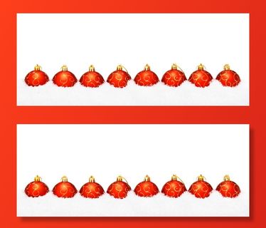 行，背景，球，装饰品，球，装饰品，圣诞节，红色