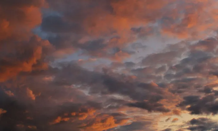 云，天空，日落，温暖，云天，云景，自然之美，戏剧性的天空