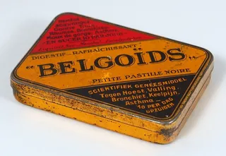belgoids，包装，旧，荷兰，盒装，锡，复古，历史