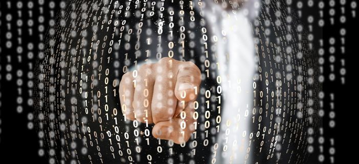 网络、二进制、空、一、手指、触摸、商人、社交