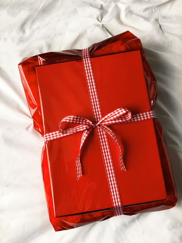 采购产品礼品，配件，袋子，配件，手提包，白色，圣诞节，正方形