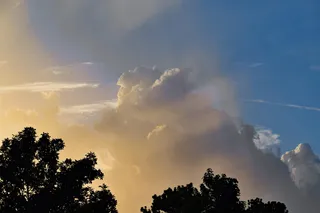 美国，诺克斯维尔，自然，日落，云彩，五彩缤纷，天景，树木