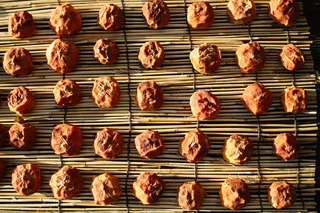 柿子，柿子干，水果，秋天，食品，食品和饮料，肉，新鲜度