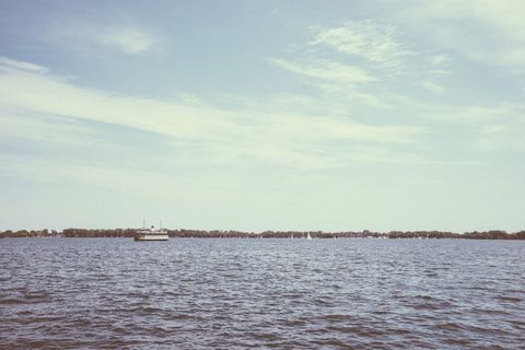 Blue Ocean Under Blue Sky