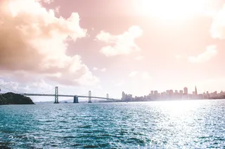 金银岛, 美国, 旧金山, 天际线, 湾区, 阳光明媚, 颜色, #ocean