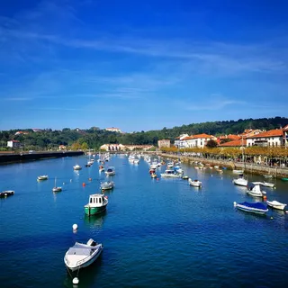 ria，船，捕鱼，景观，蓝色，航海船，水，运输