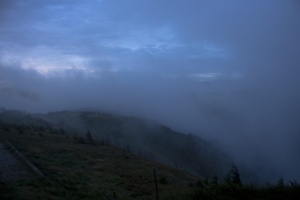 长野，朝日，日本，部分多云，山，顶部，云天，天空