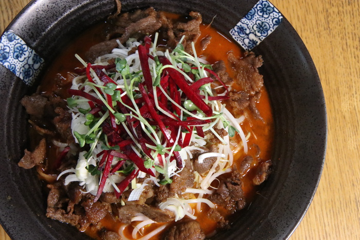 中国，韩国食品，糖醋猪肉，i，辛辣海鲜，韩国，食品，美味