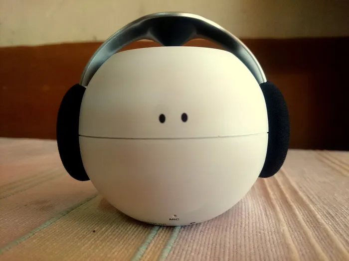 扬声器、声音、音乐、紧凑、可爱、微笑、表情符号、室内