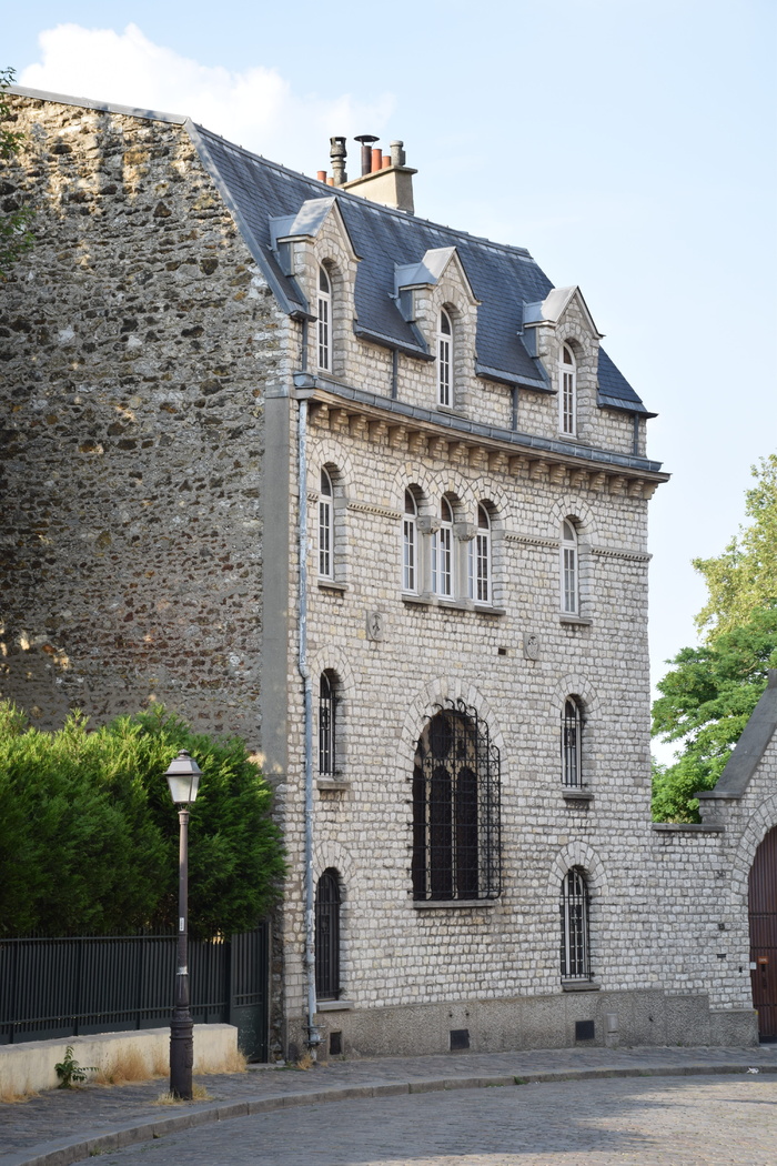 豪斯、赛尔夫、尼斯、街道、城市、建筑、巴黎、蒙马特