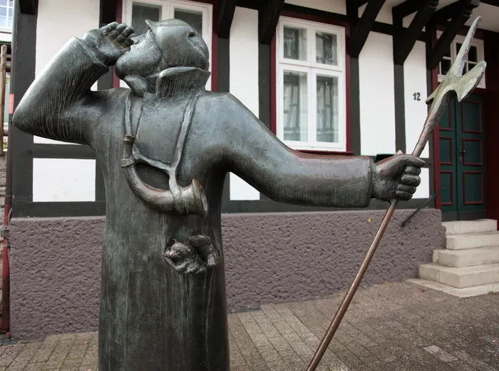 守夜人、守卫、长矛、呼叫、老鼠、老城、艺术、号角