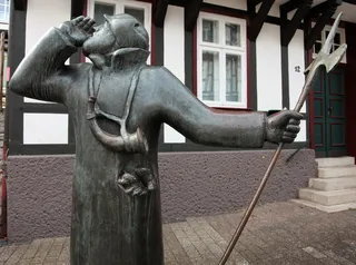 守夜人、守卫、长矛、呼叫、老鼠、老城、艺术、号角