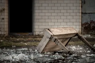 废弃的，丢失的，废弃的地方，照片，丢失的地方，桌子，破碎的，废墟
