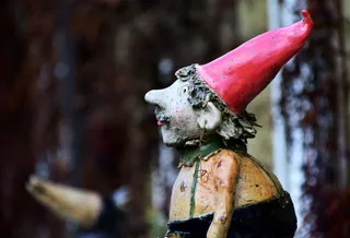 矮人，陶瓷，艺术，小，娃娃，人物，陶瓷微缩，滨田