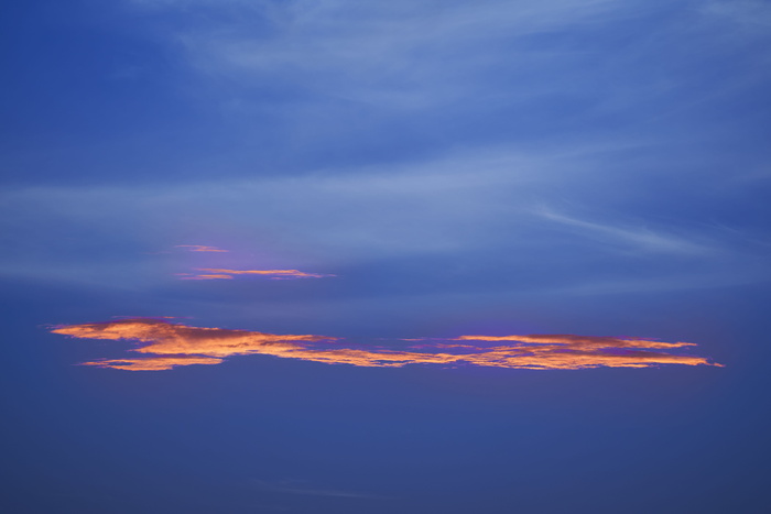 黄昏、日落、云朵、天空、黄昏、心情、浪漫、余辉