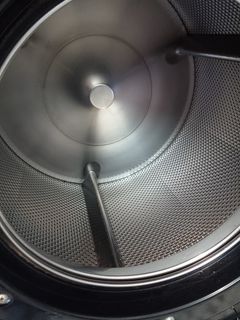 洗衣机、洗衣机、滚筒、洗衣房、金属、全框架、电器、特写