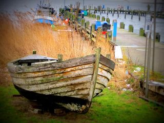 靴子，波罗的海，海滩，船，渔船，假日，水，港口