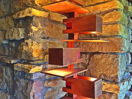 弗兰克·劳埃德·赖特，照明，灯具，艺术，塔利辛，无人，建筑结构