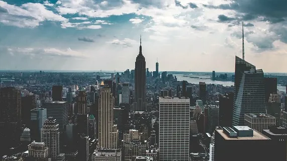 帝国大厦，城市，白天，纽约，纽约，城市，市中心，建筑