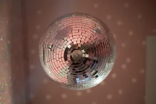 迪斯科球浅焦照片