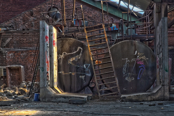 失去的地方、工厂、照片、废弃、旧、工业、氛围、失效