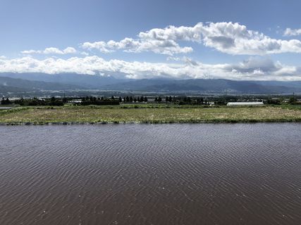 稻田、景观、自然、亚洲、美元、农业、天空、大自然之美