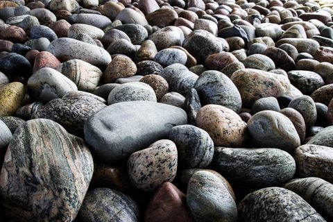 加拿大，纽芬兰和拉布拉多，自然，石头，海滩，岩石，岩石，背景