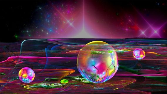 3d艺术品插图、分形、数字艺术、计算机图形学、抽象、幻想、艺术、明星