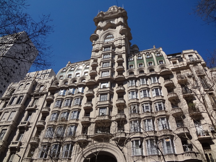 立面，布宜诺斯艾利斯，梅奥大道，建筑，低角度视图，建筑结构，建筑外观，历史