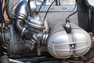 电机，摩托车，发动机缸体，金属，铬，技术，机器，闪亮