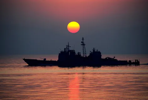 船,太阳轮廓照片,日落,船,水,海,海洋,轮廓 船,太阳轮廓照片,日落,船,水,海,海洋,轮廓