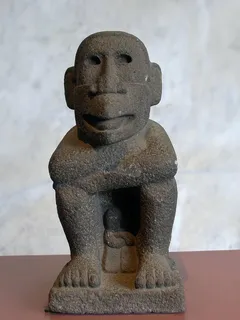 墨西哥，人类学博物馆，中美洲，雕塑，艺术，哥伦比亚，雕塑，表现