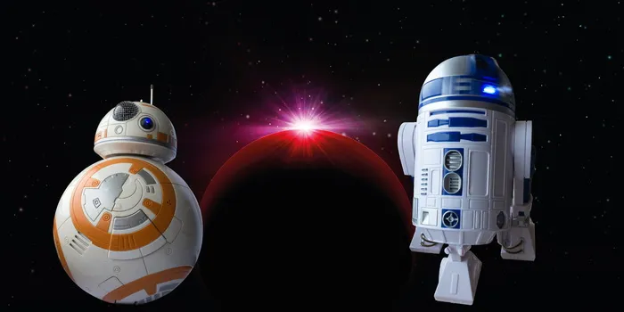 bb-8，r2-d2，r 2-d墙纸，bb8机器人，机器人，r2d2，机器人，宇宙