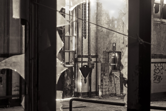 失落的地方，工厂，照片，工业，废弃的，旧的，气氛，大厅