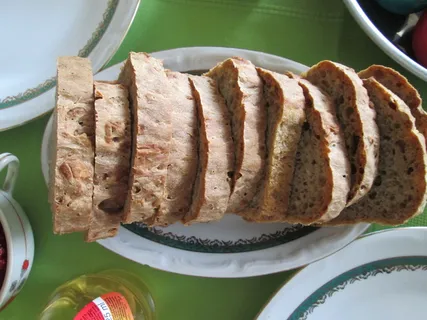 面包，吃，面包，食物，糕点，新鲜，菜，晚餐