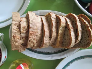 面包，吃，面包，食物，糕点，新鲜，菜，晚餐