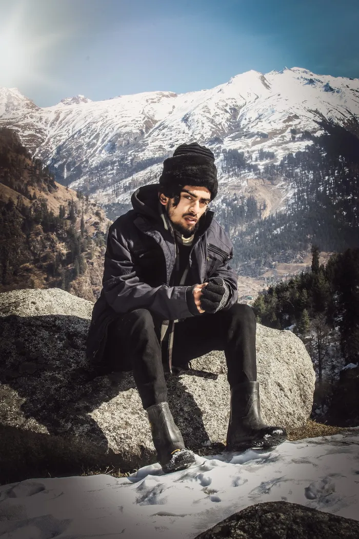 印度，玛纳利，头发，发型，模特，肖像，风景，眼睛